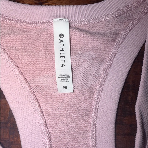 Athleta Light Pink Racerback Tank Top - Picture 5 of 6